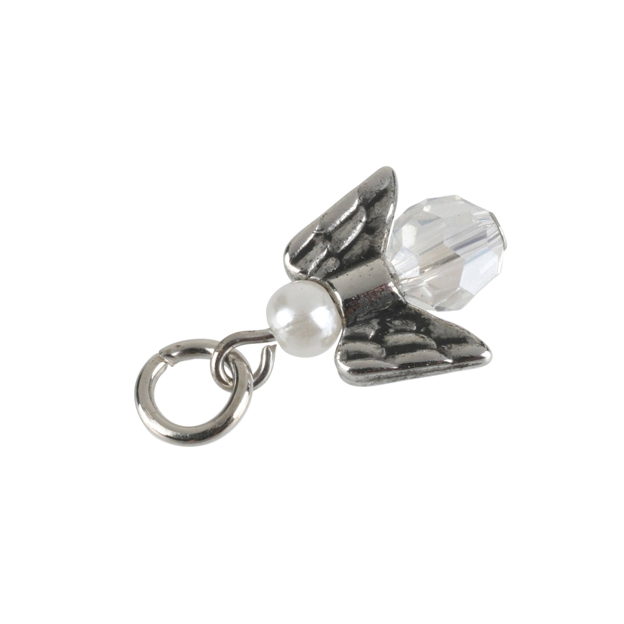 Rhodium Angel Charms by Bead Landing™